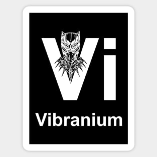 Vibranium element Sticker